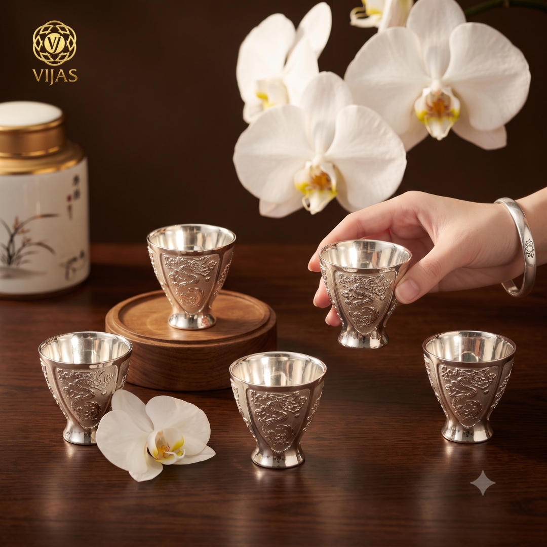 Bộ Chén Tứ Linh